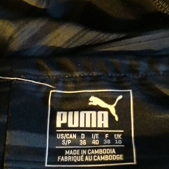 Puma Black and Grey Cropped Fitness Leggin… - Picture 6 of 7